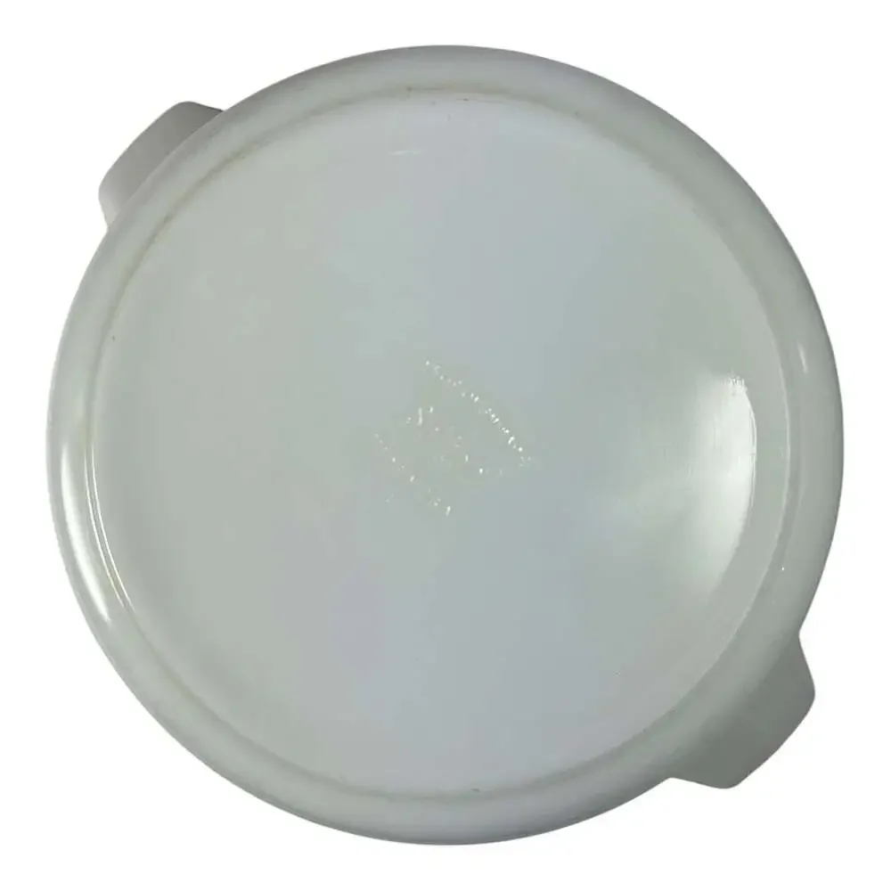 VTG Salton Pyrex Cosmopolitan Bullseye 2.5 QT Casserole Dish w/ Lid Ovenware